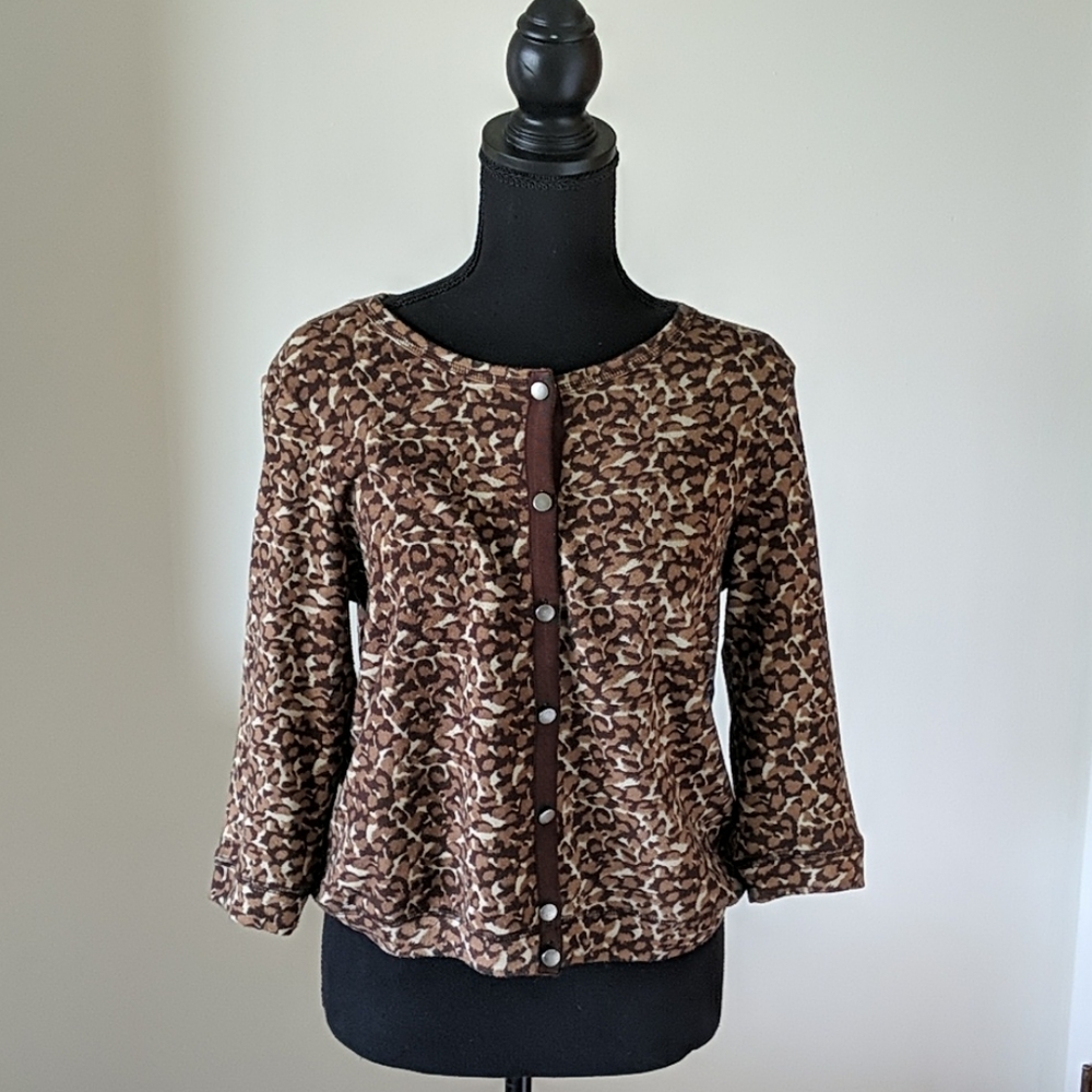 Full tilt button-up cardigan